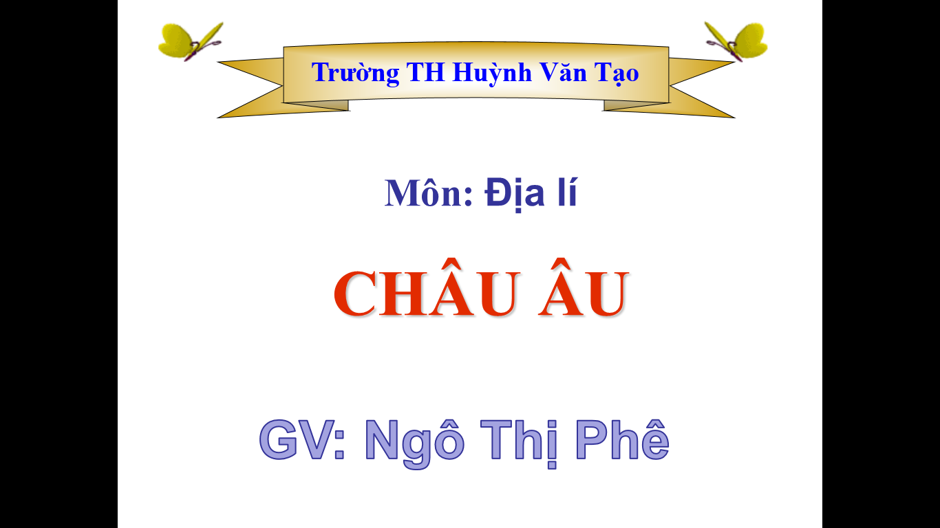 Châu Âu