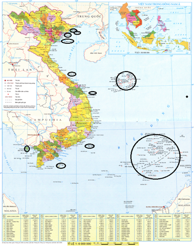 Vấn đề phát triển kinh tế, an ninh quốc phòng ở Biển Đông và các đảo, quần đảo - THPT Vĩnh Hưng