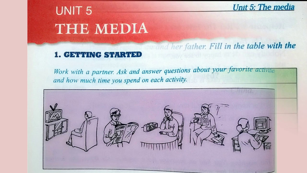 unit 5 - The media (getting started + Listen and read)