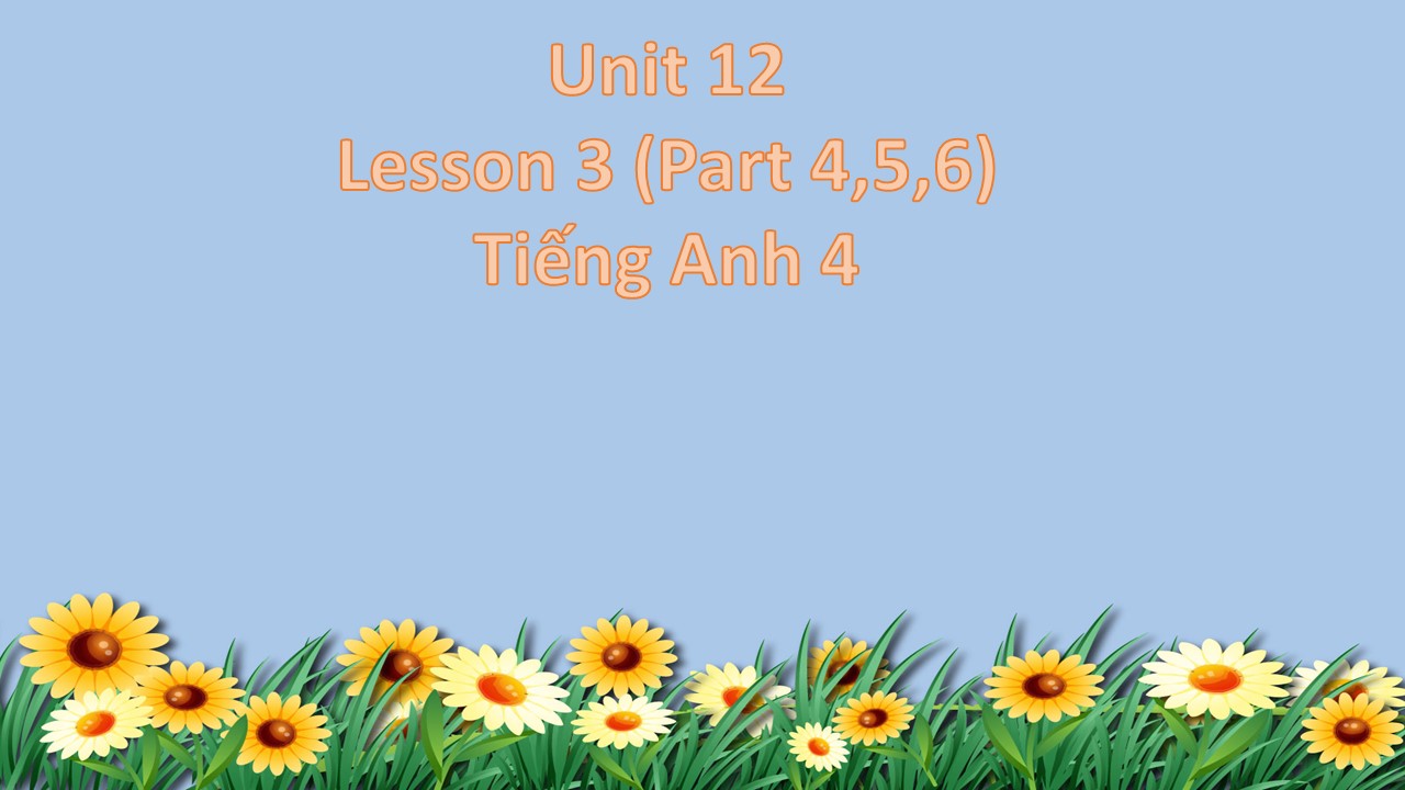 uNIT 12 LESSON 3 (CONT)