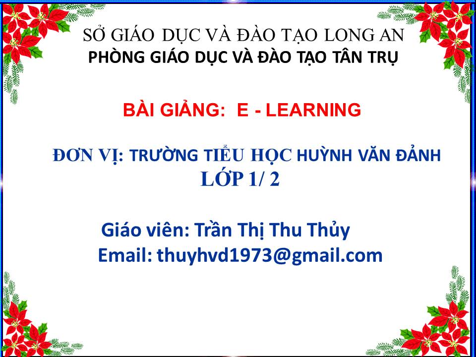 vần ôp, ơp (Tiết 1) - TH Huỳnh Văn Đành - Tân Trụ